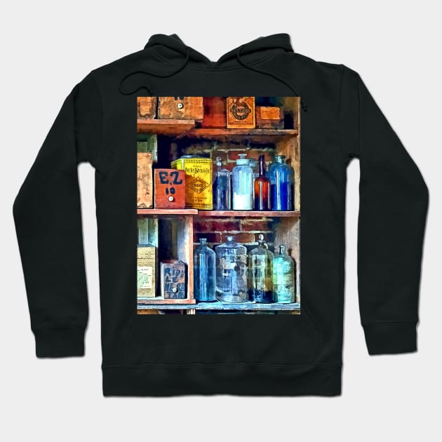 Pharmacists - Apothecary Stockroom Hoodie by SusanSavad